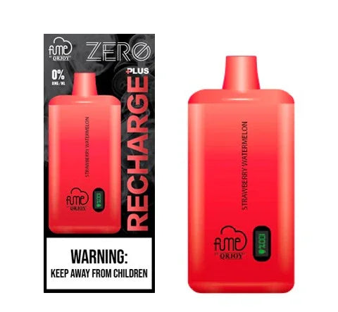 Vape Fume 10.000 Puff Recharge Plus 0% Nic Strawberry Watermelon