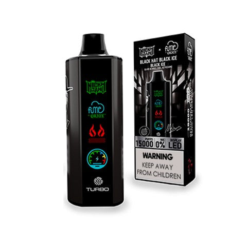 Vape Fume Nicky Jam 15.000 Puffs 0% Nic Black Hat Black Ice (Black Berries)