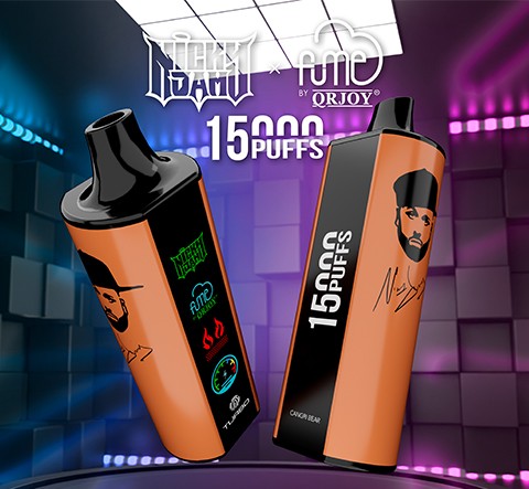 Vape Fume Nicky Jam 15.000 Puffs 0% Nic Cangri Bear (Mango Gummy Bear)