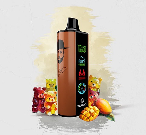 Vape Fume Nicky Jam 15.000 Puffs 0% Nic Cangri Bear (Mango Gummy Bear)