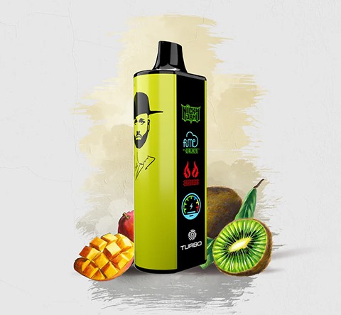 Vape Fume Nicky Jam 15.000 Puffs 0% Nic El Ganador (Mango Kiwi)