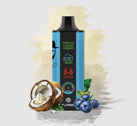 Vape Fume Nicky Jam 15.000 Puffs 0% Nic Fenix Beach (Blueberry Coconut)