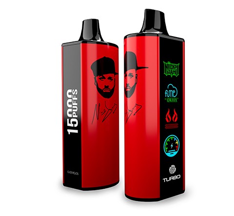 Vape Fume Nicky Jam 15.000 Puffs 0% Nic Ojos Rojos (Cherry Berries)