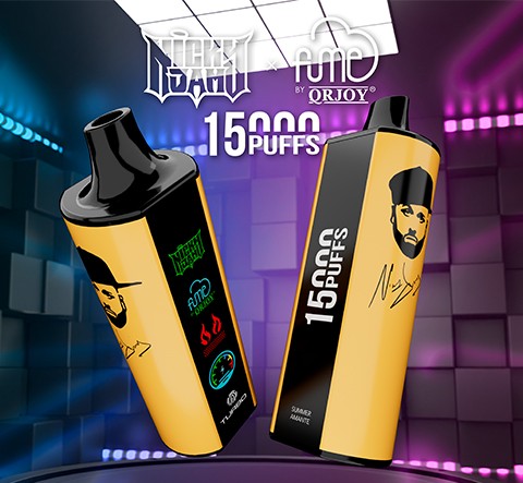 Vape Fume Nicky Jam 15.000 Puffs 0% Nic Summer Amante (Mango, Melon, Coconut)