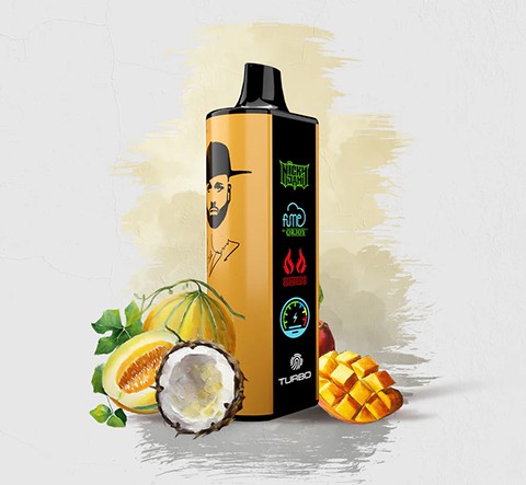 Vape Fume Nicky Jam 15.000 Puffs 0% Nic Summer Amante (Mango, Melon, Coconut)