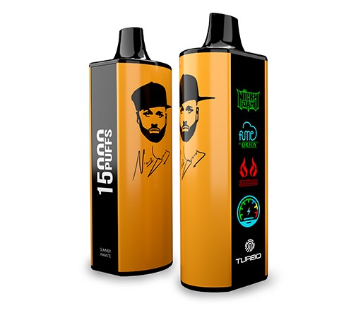 Vape Fume Nicky Jam 15.000 Puffs 0% Nic Summer Amante (Mango, Melon, Coconut)