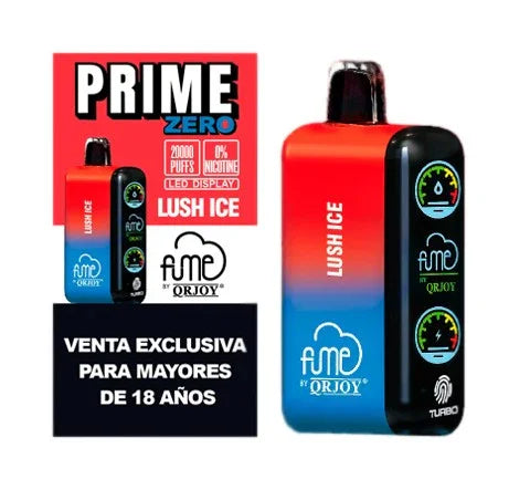 Vape Fume Prime Zero Lush Ice 20.000 Pff 0% nic