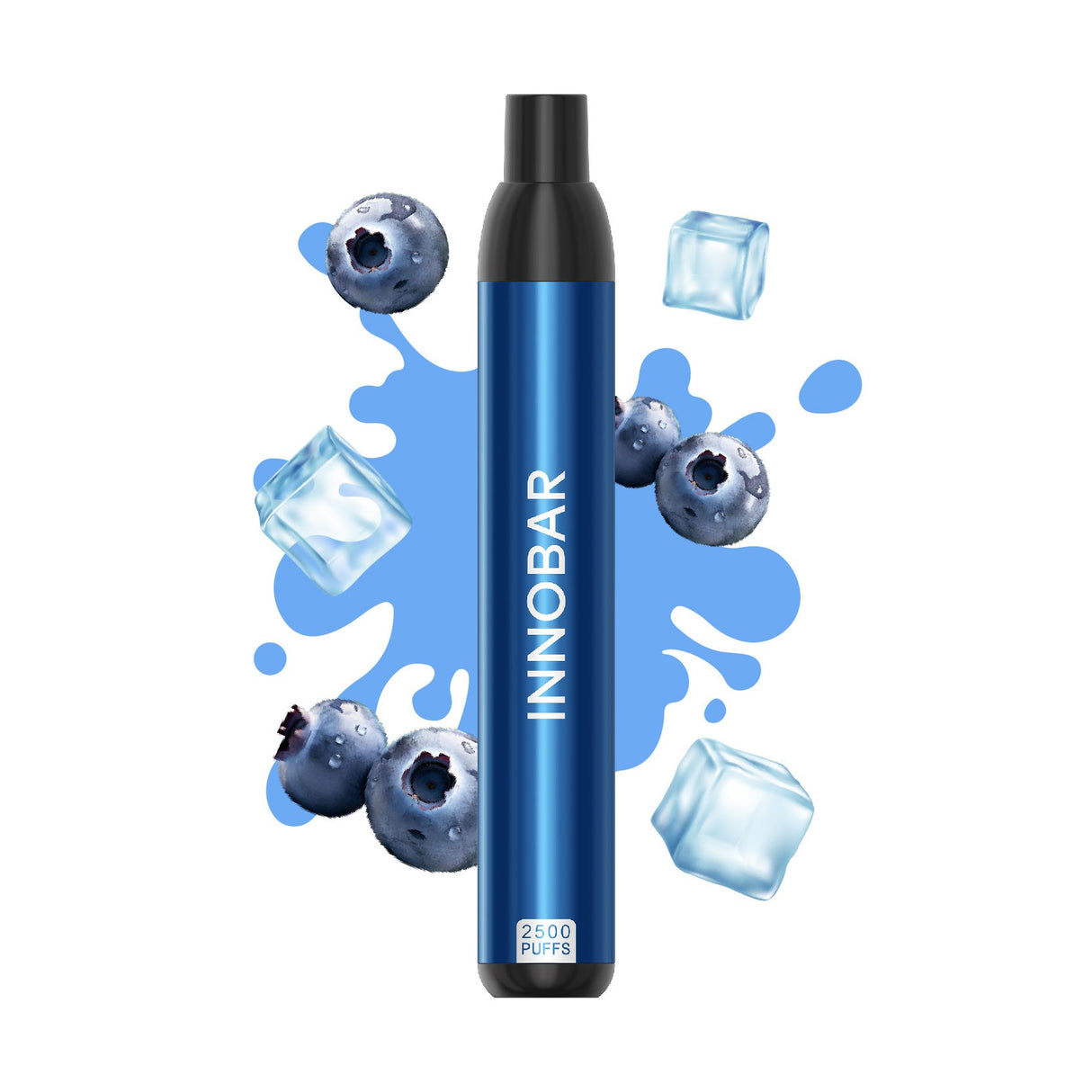 Vape Innobar 2500 Puff 0% Nic Mad Blue