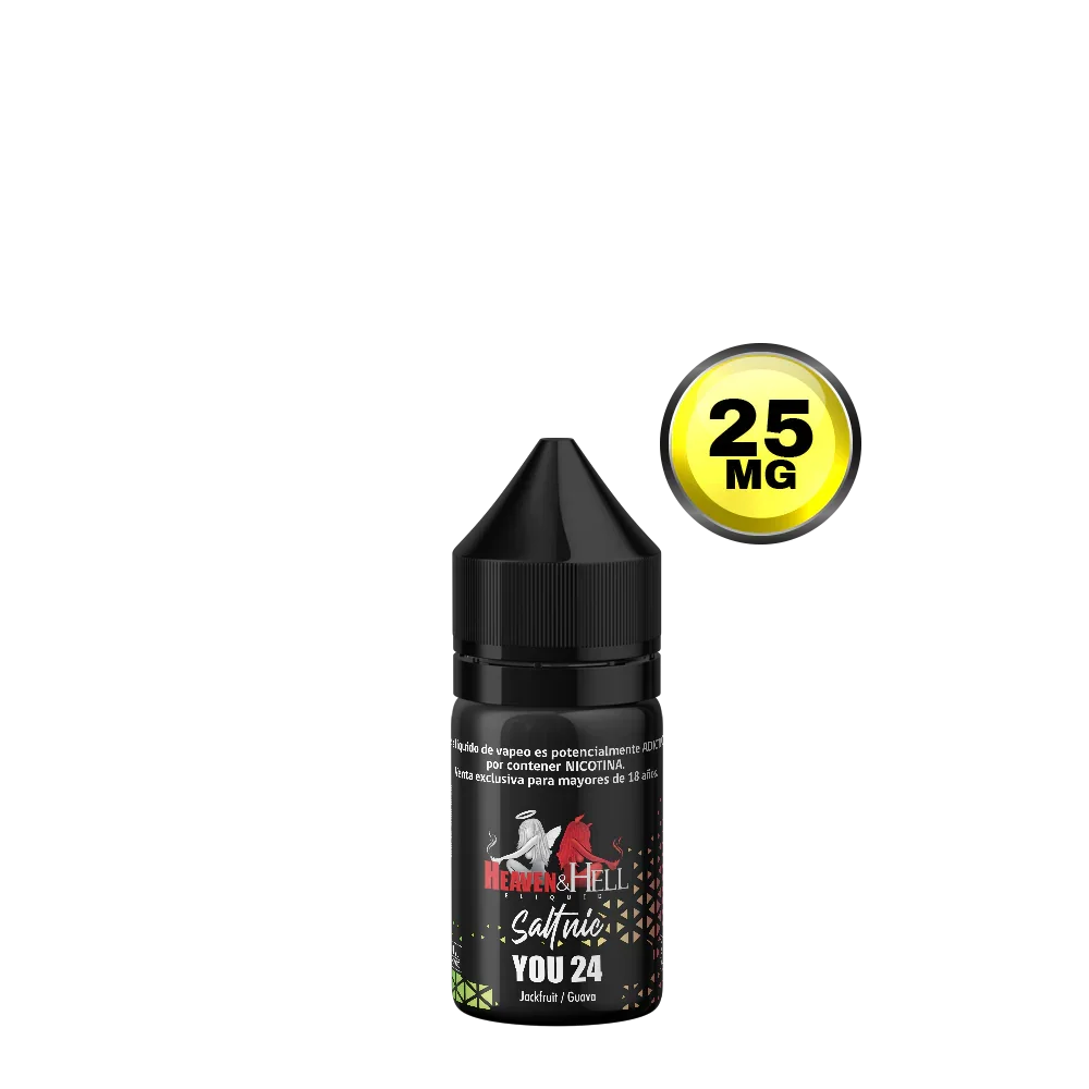 You 24 Saltnic 25 mg - HEAVEN & HELL