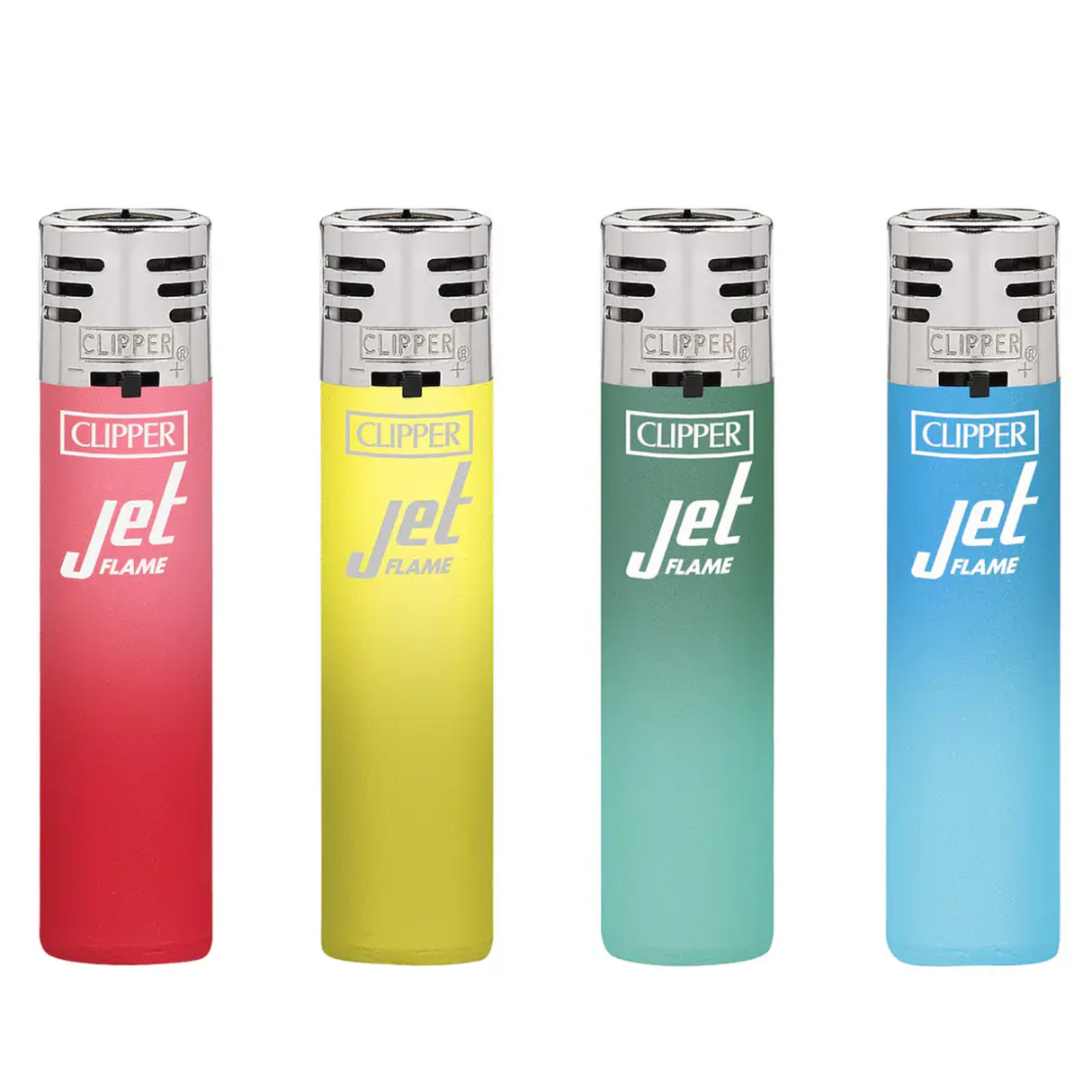 Encendedor Clipper Jet Metalic Gradient