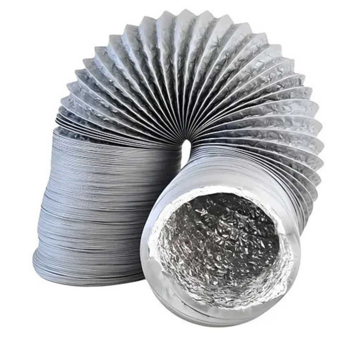 Tubo Aluminio Flexible 127mm x 5mt Kasvi