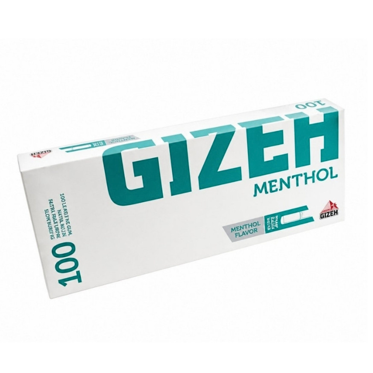 Tubos Gizeh Mentolados 100Uds