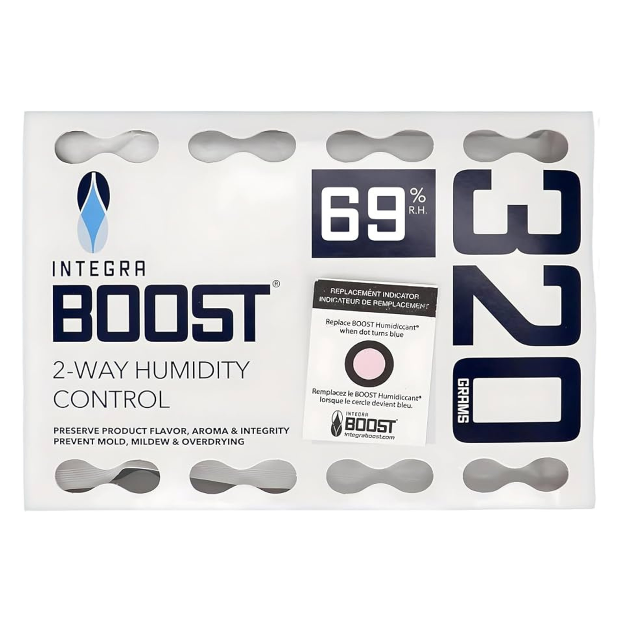 Regulador de humedad en Sachet 69% 320 grs Integra Boost