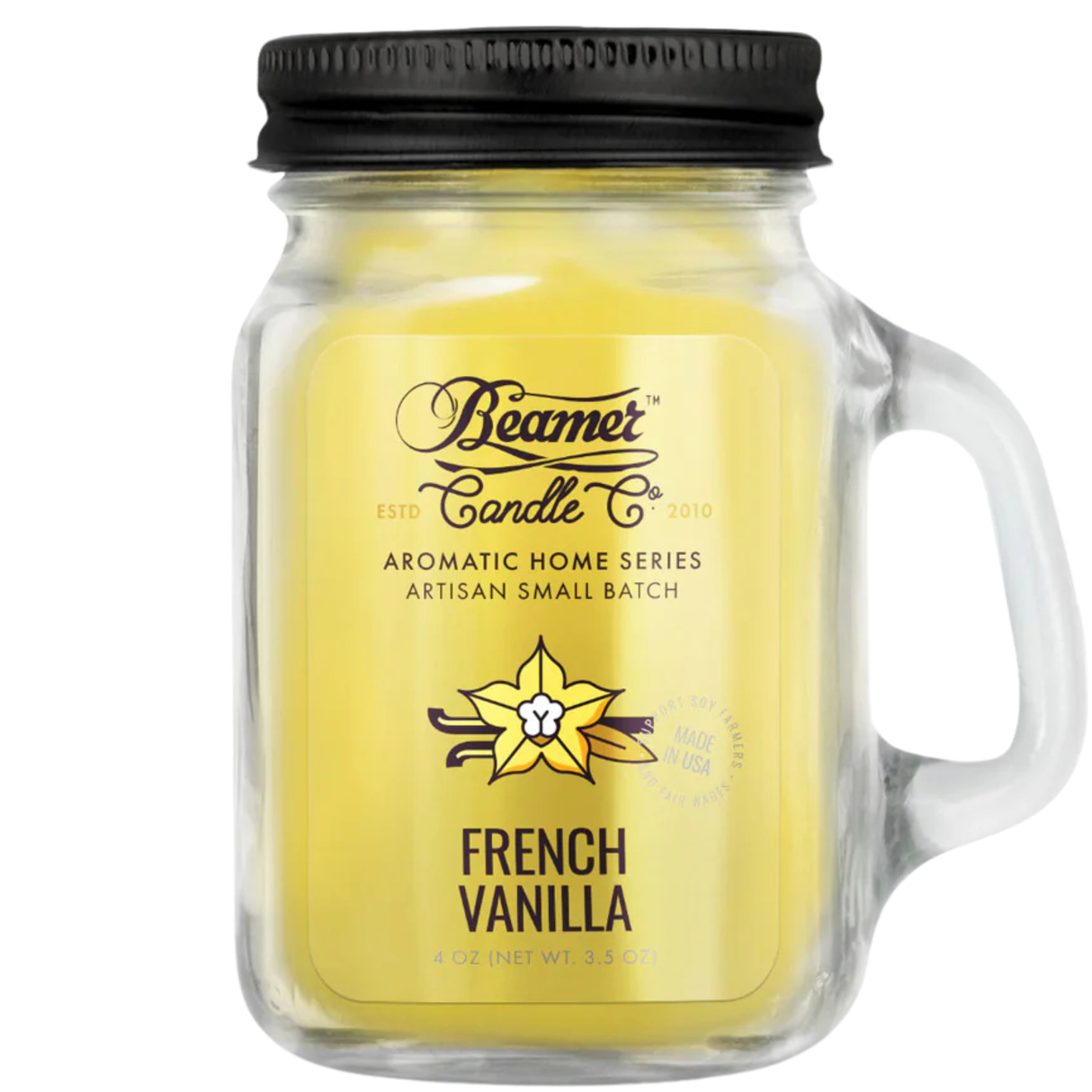 Vela Small French Vainilla - Beamer Candle