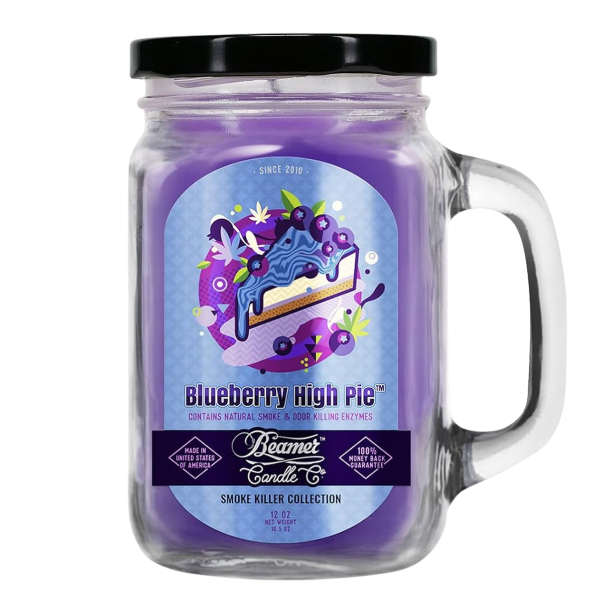 Vela Large Blueberry High Pie - Beamer Candle
