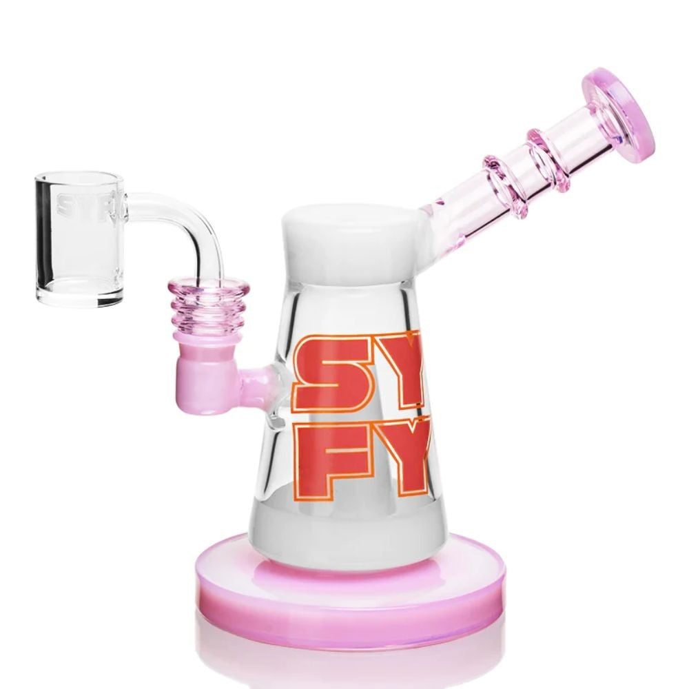 Bong Rig Con Banger Pink 16Cm - SYFY