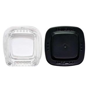 Contenedor Extractos Clear Tapa Negra 4ML - Bonglab