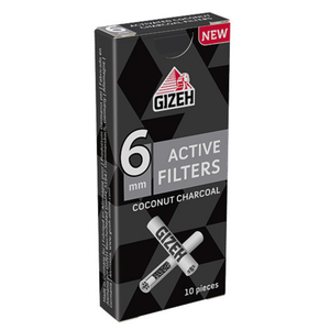 Boquillas Gizeh Carbon Activado 6mm 10 unid.