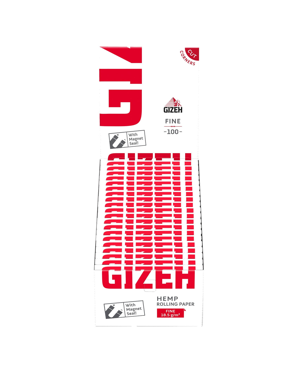 Papelillos Gizeh Rojo Doble Magnet N°1 3
