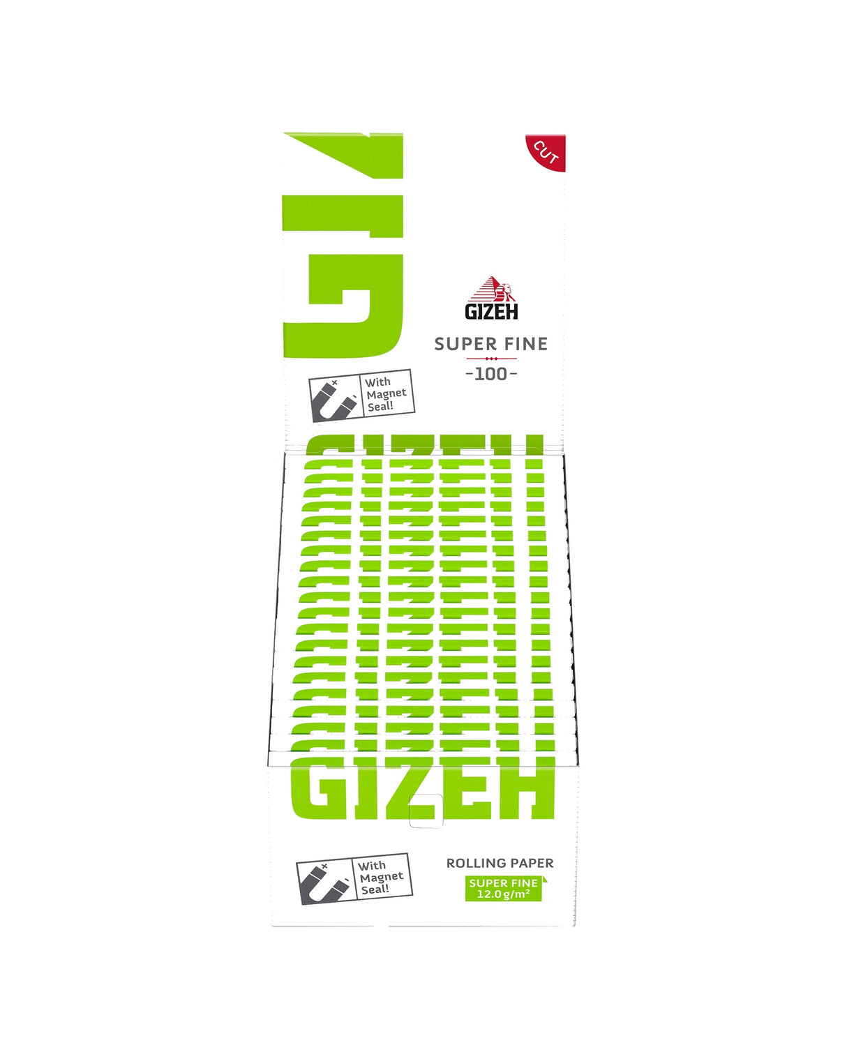 Papelillos Gizeh Verde Doble Magnet N°1 3