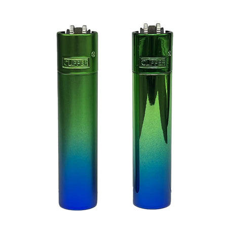 Encendedor Clipper Metalico Peacock