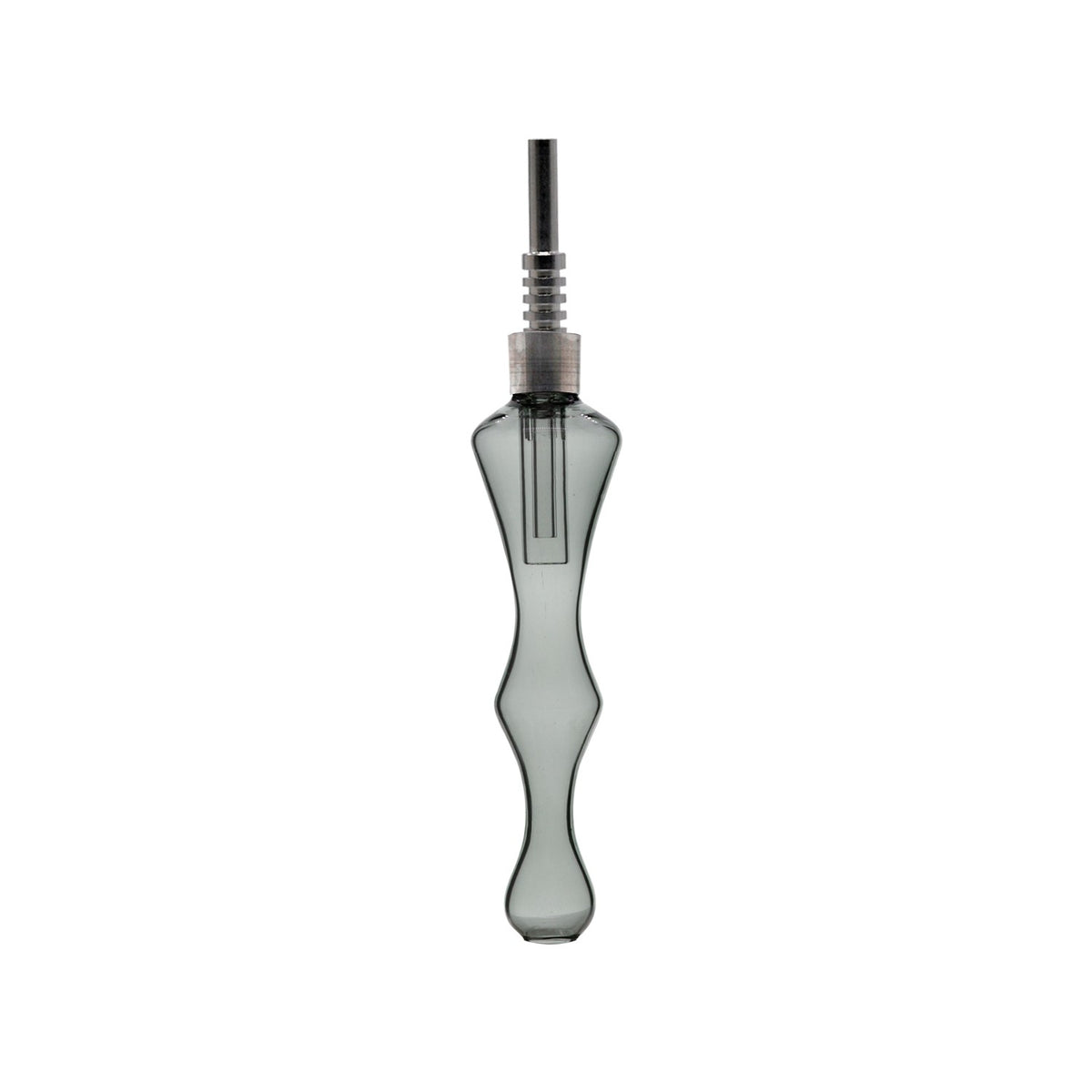 Nectar Collector Obelisk Clear Black - BongLab