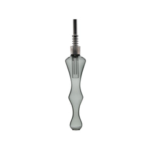 Nectar Collector Obelisk Clear Black - BongLab