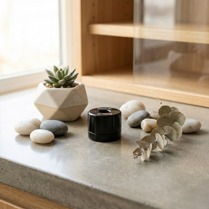 Contenedor Extractos Al Vacio Redondo Negro 4ML - Bonglab