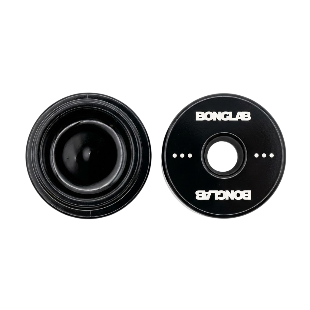 Contenedor Extractos Al Vacio Redondo Negro 4ML - Bonglab