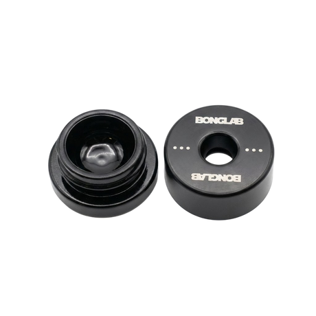 Contenedor Extractos Al Vacio Redondo Negro 4ML - Bonglab