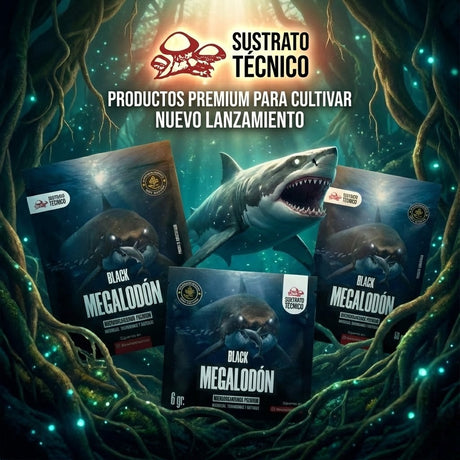 Black Megalodón 6g - Sustrato Tecnico