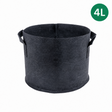 Maceta Textil Negra 4L - Kasvi