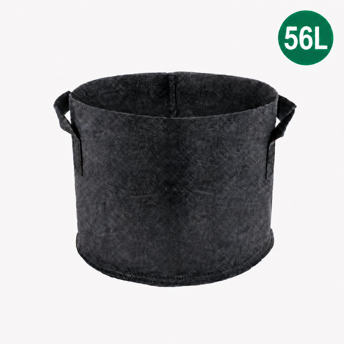 Maceta Textil Negra 56L - Kasvi
