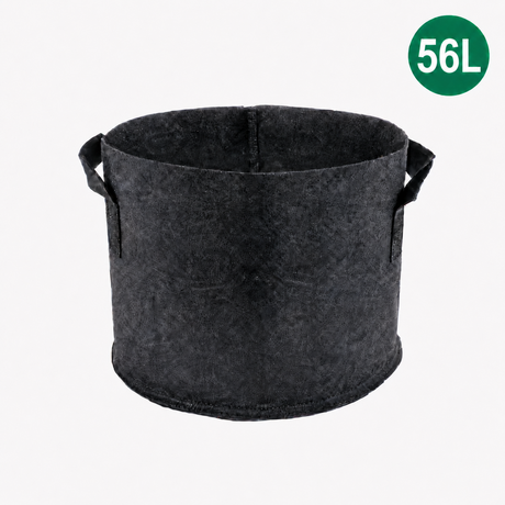 Maceta Textil Negra 56L - Kasvi