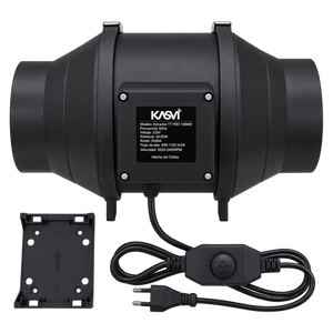 Extractor TT Black Pro 150mm 2 Velocidades 900-1122 m3/h - Kasvi