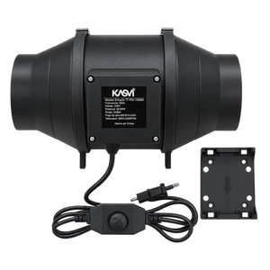 Extractor TT Black Pro 125mm 2 Velocidades 482-610 m3/h - Kasvi