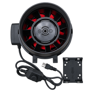 Extractor TT Black Pro 125mm 2 Velocidades 482-610 m3/h - Kasvi