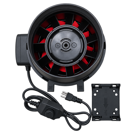 Extractor TT Black Pro 125mm 2 Velocidades 482-610 m3/h - Kasvi