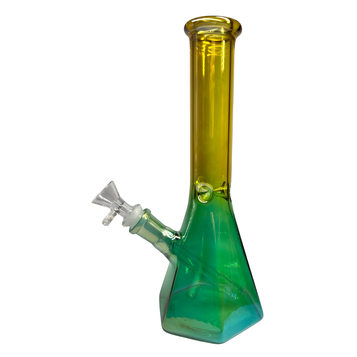 Bong Degrade Amarillo Verde 26cm