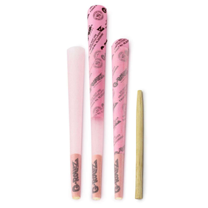 G-Rollz 20 Conos Pre Enrolados Lightly Dyed Pink King Size