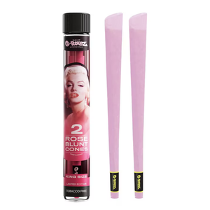 Tubo Cono Blunts x2 Rose Fabulous Face Marilyn G-Rollz