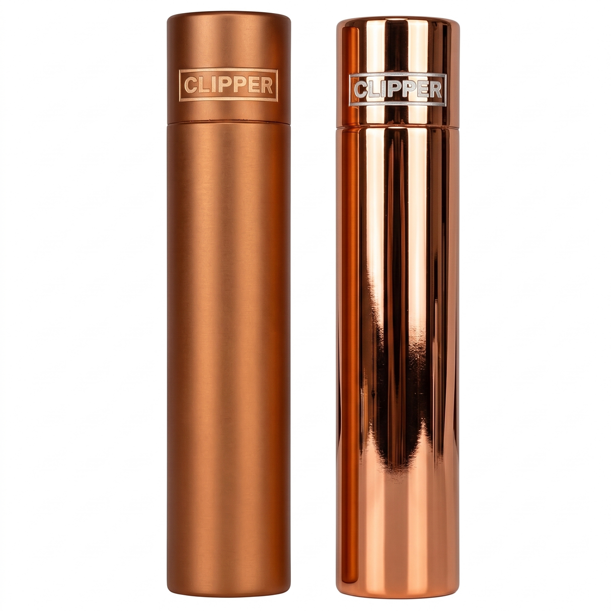 Encendedor Clipper Metalico Volcano