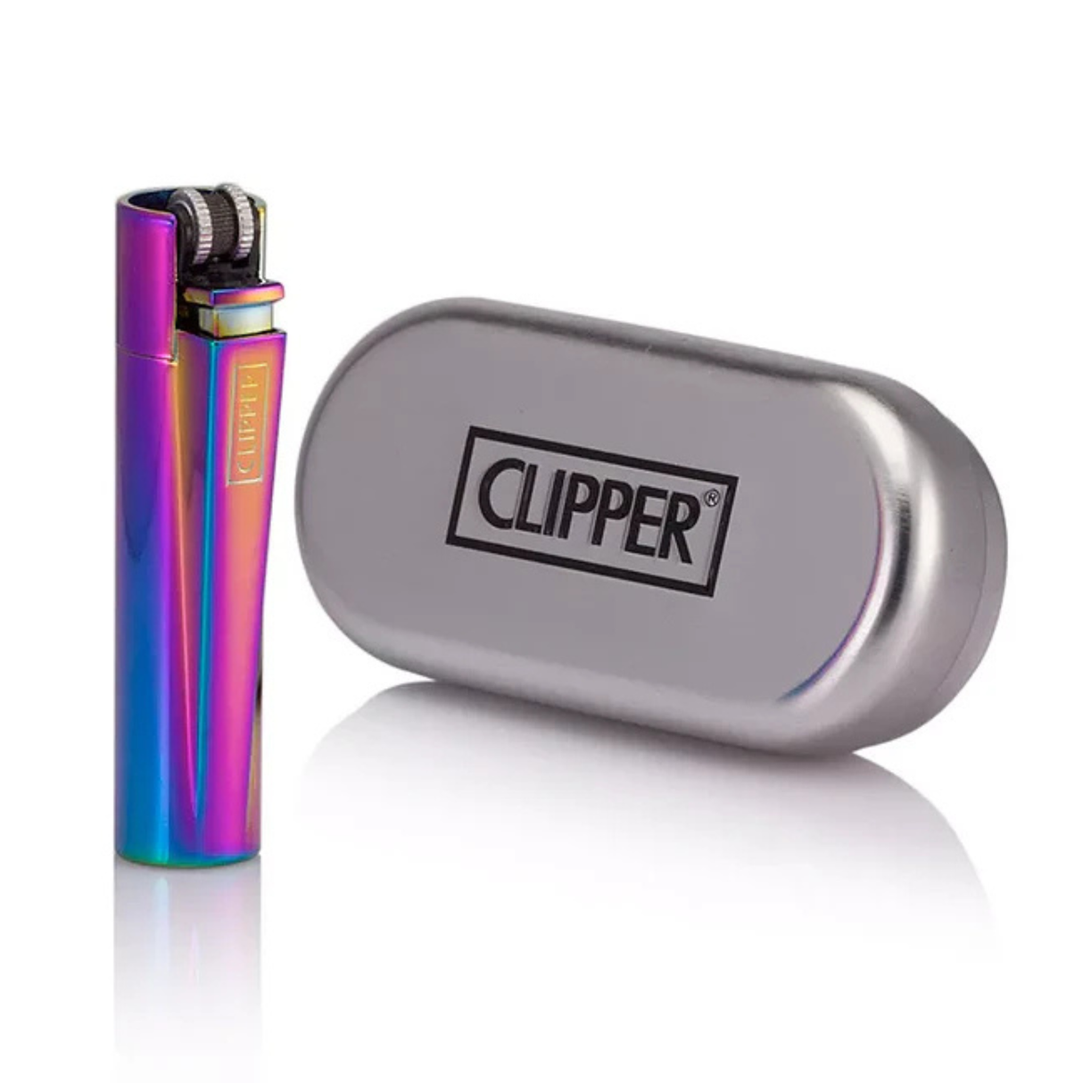 Encendedor Clipper Metalico Icy