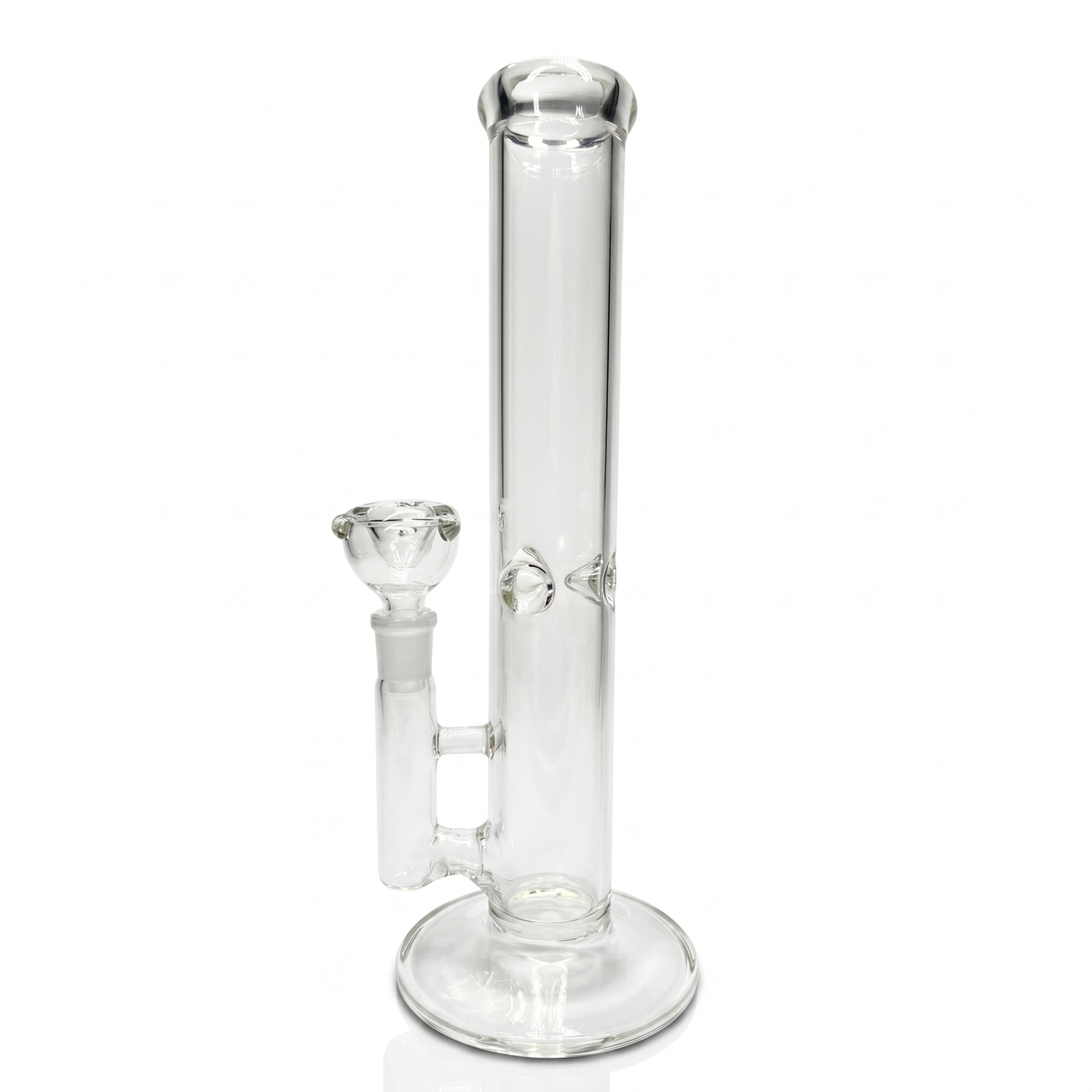 Bong Clasico Liso Pyrex Trasparente 25Cm