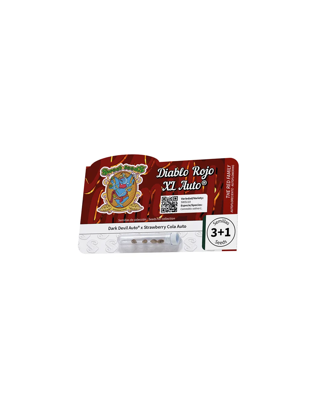 Diablo Rojo XL Auto 3+1 Semillas Sweet Seeds