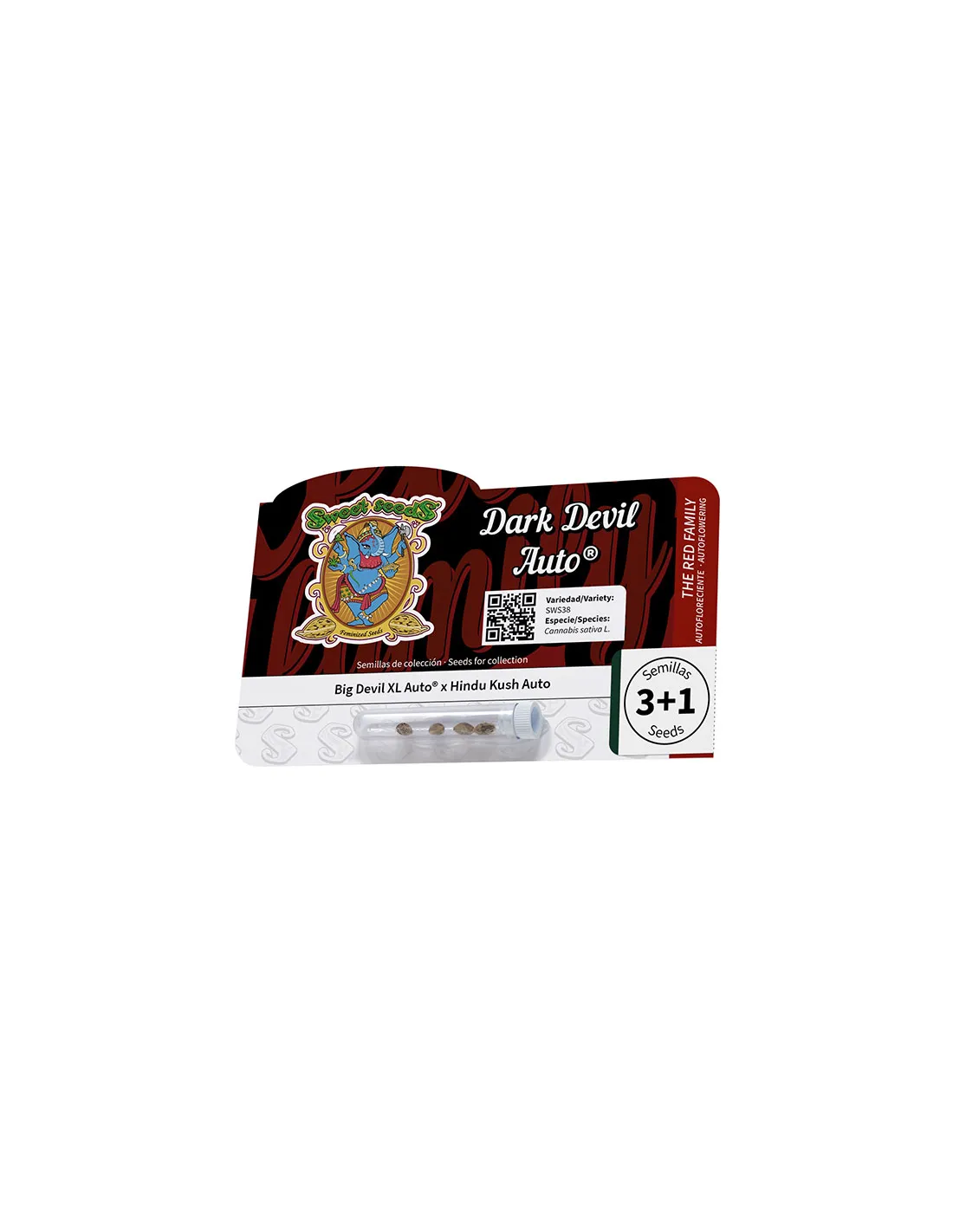 Dark Devil Auto 3+1 Semillas Sweet Seeds