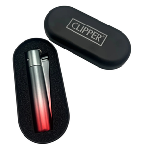 Encendedor Clipper Metalico Demon Gradient