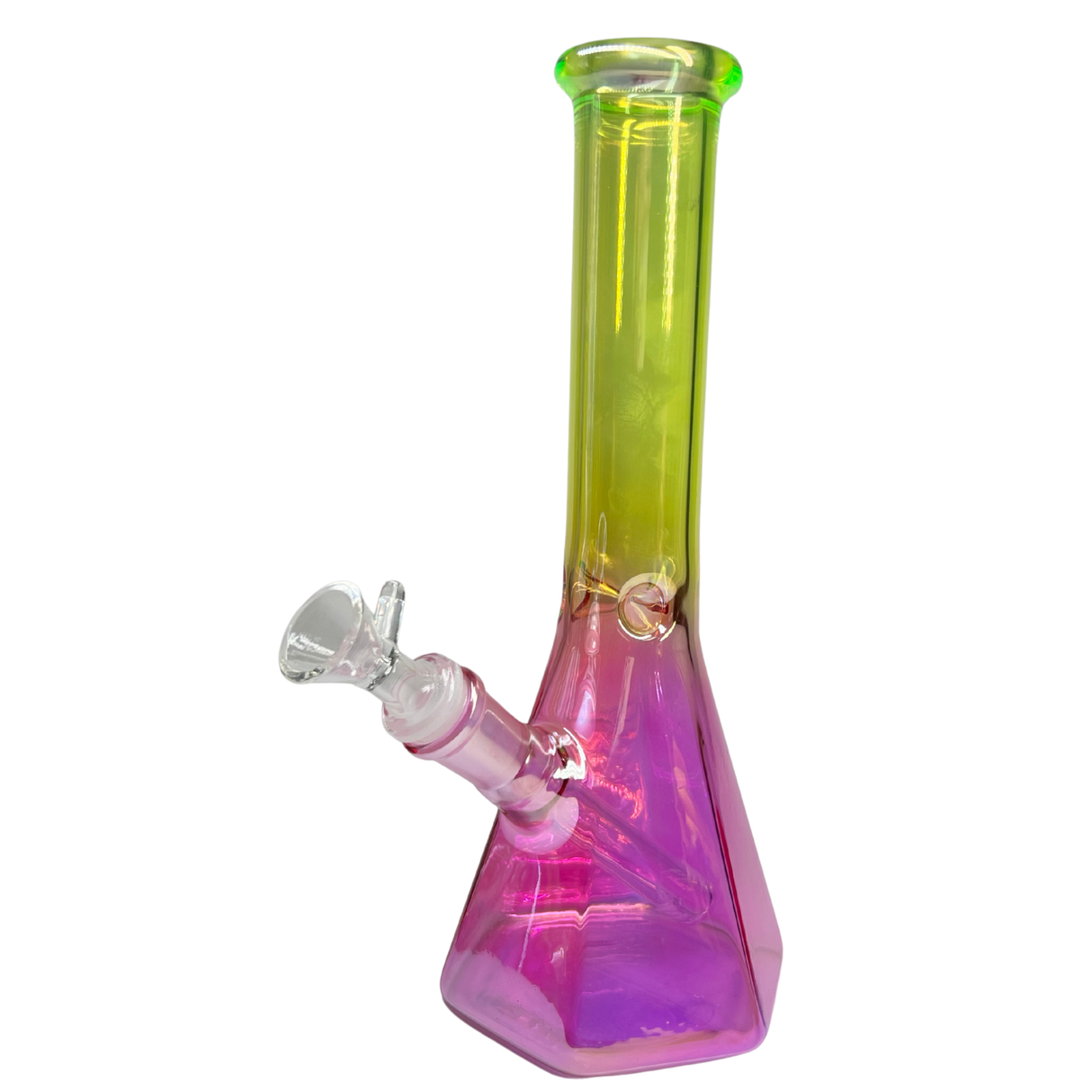 Bong Degrade Verde Rosado 26cm