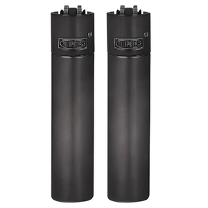 Encendedor Clipper Metalico Black
