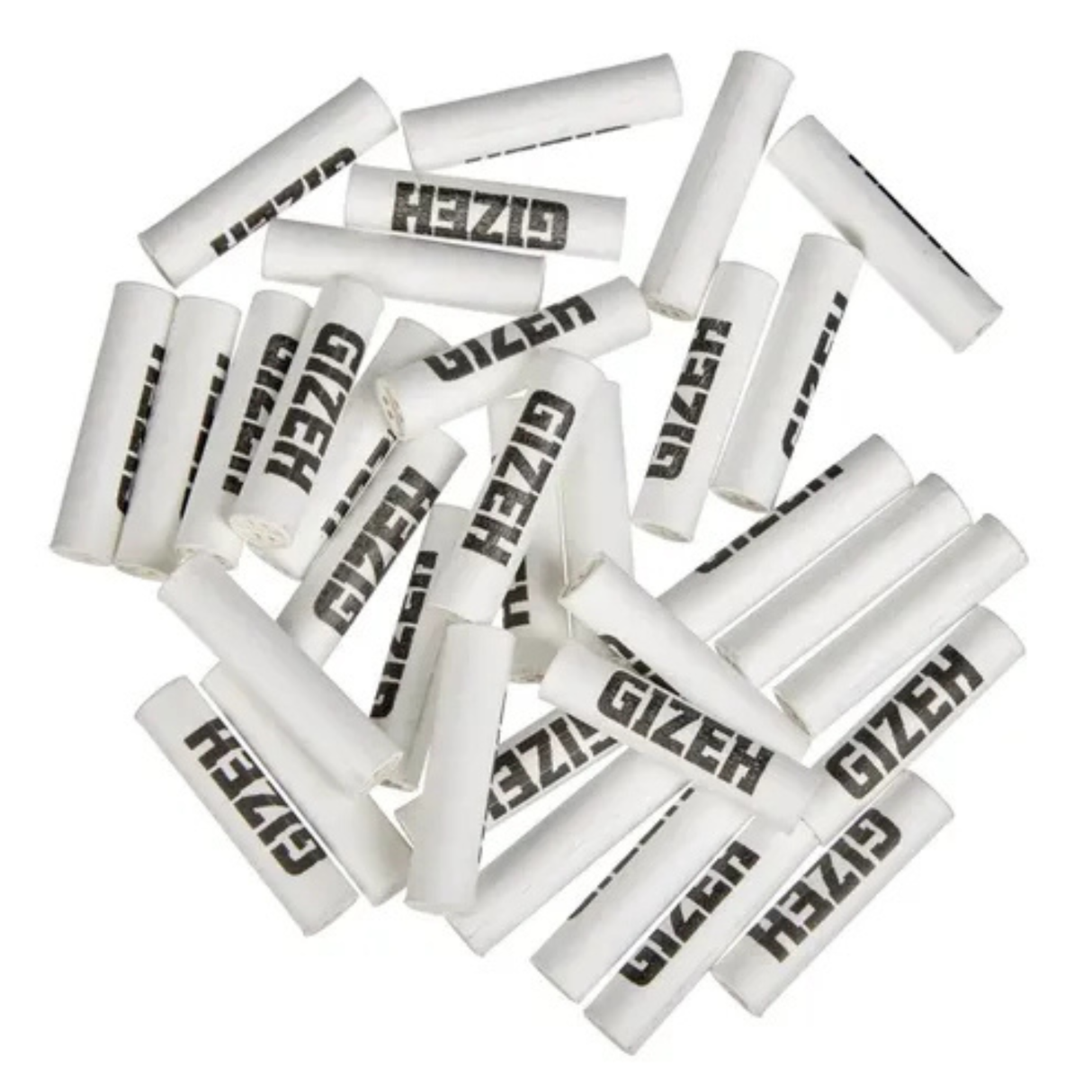 Boquillas Gizeh Carbon Activado 6mm 10 unid.